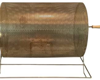 Extra Large Brass Raffle Drum
