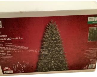 PreLit Jackson Noble Fir Christmas Tree