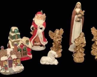 Collection of Christmas Figurines