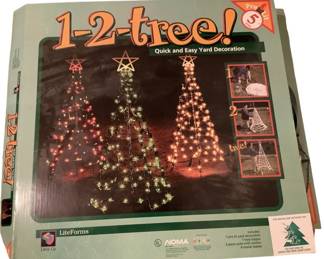 Lighted Tree Yard XMas Decorations