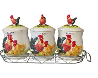 Rooster Canisters