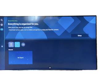 Samsung 50 in Flatscreen TV