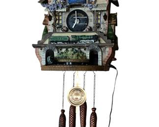 Flying Scotsman Cuckoo Clock
