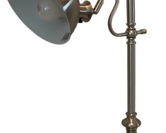 Verilux Silver Metal Office Lamp