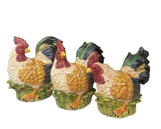 Rooster Canisters