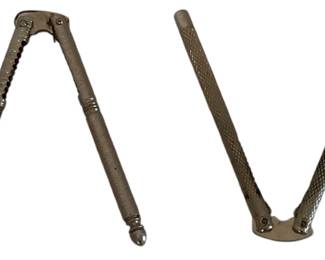 Pair of Silver Finish Nut Crackers