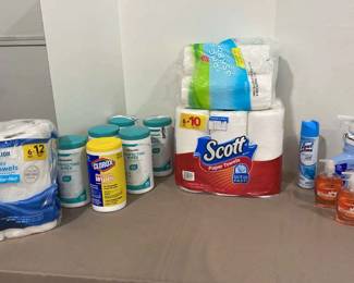 Cleaning Supplies Lot 