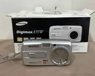 Samsung Digimax A55W Camera 