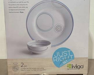 Livliga Just Right TwoPiece Place Setting 