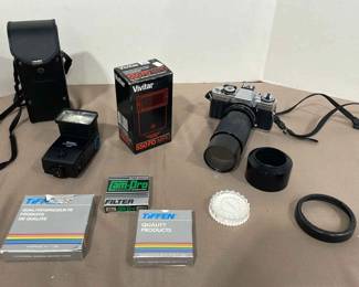 Minolta XGM Camera And Accessories 