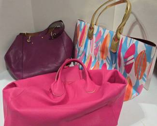 Three Large Purses Spring Is In Air