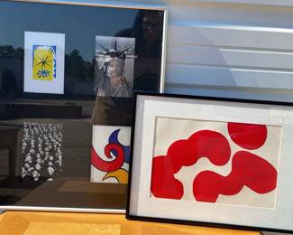 Framed Art, Including One Original Painting 
