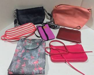 Collection Of Small Colorful Handbags