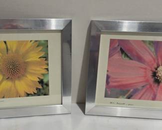 Two Signed Flower Prints