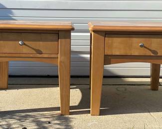 Set Of Two End Tables 