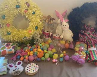 Easter Decor Lot 