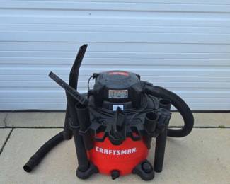Craftsman 16 Gallon Shop Vac Works