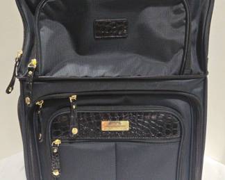 Small Collapsible Black Samantha Brown Suitcase With Wheels