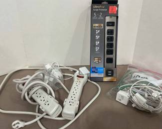 Cables And Chargers And Surge Protectors, Oh My 