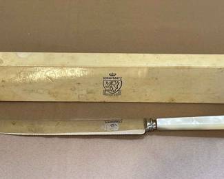 Kirk And Matz Sheffield Cutlery Knife 