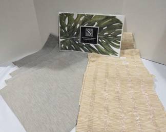 Three Sets Of Four Placemats