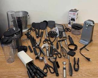 Kitchen Items Black In Color 