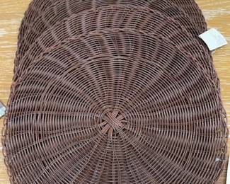 Plastic Placemats Brown NEW