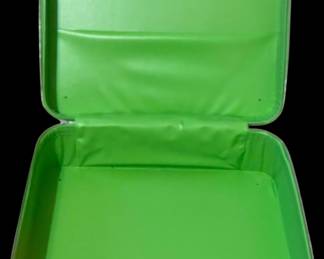 Vintage Green Zipper Trunk 