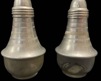 Mid Century Salt Pepper Shakers 