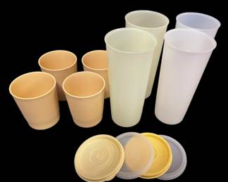 Vintage Tupperware Cups 