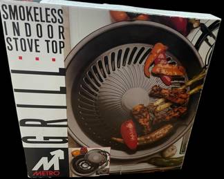 NEW Metro Smokeless Indoor Stove Top 