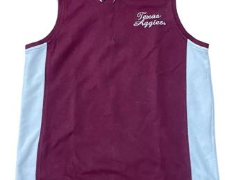 Womans Texas AM Sleeveless Polo 