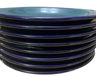 Discontinued teal plates 