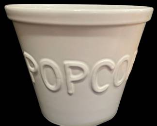 Crate Barrel Popcorn Bowl 