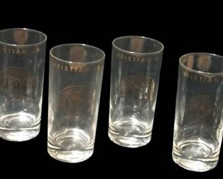 TX Christian University Drinking Glasses 