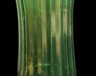 Hoosier Green Glass Vase 