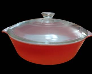 Vintage anchor hocking 12 qt dish with lid
