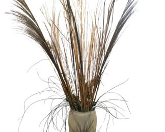 Vase with artificial plants Vase made in Poland