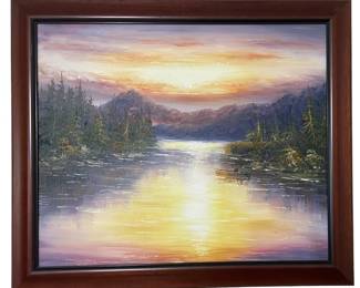 Oil Painting By L Allen 