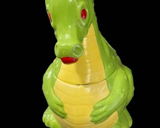 Vintage Puff The Magic Dragon Cookie Jar 