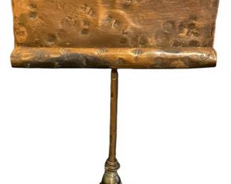 Vintage Copper Picture Stand 