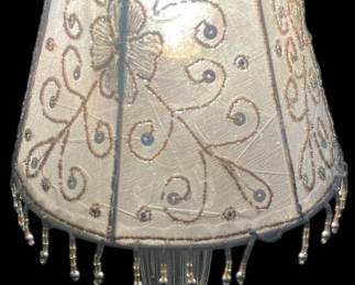 Vintage Glass Lamp 