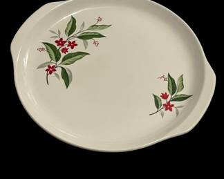 Vintage Ballerina Christmas Dish 