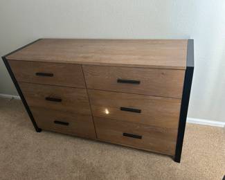 Crate and Barrel  6 drawer dresser