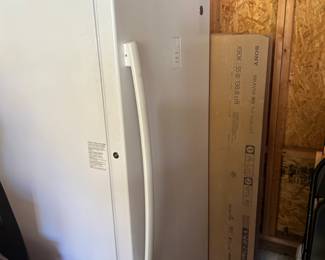 GE upright freezer