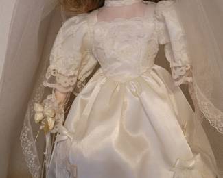 Porcelain Bride Doll