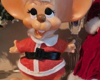 1970 Roy Des Of FLA Santa Claus Christmas Mouse Savings Bank