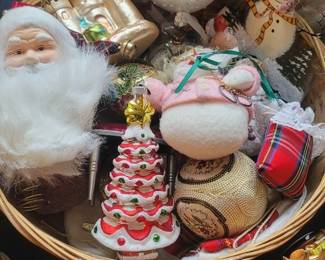 Assortment of Christmas Ornaments