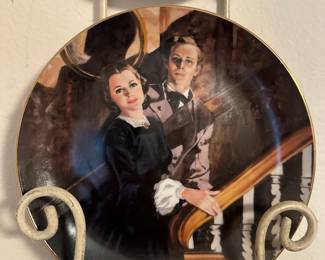 1989 Gone with the Wind "Melanie and Ashley" Collector's Plate
