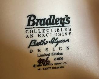 1989 Bradley's Collectibles "Melinda" 20" Doll